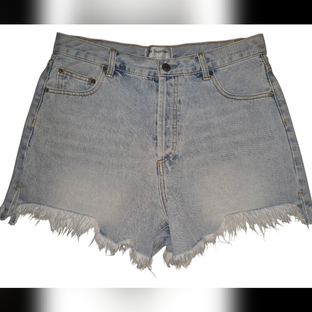 By together Split Hem Denim Shorts and El Denim Shorts with Pockets.